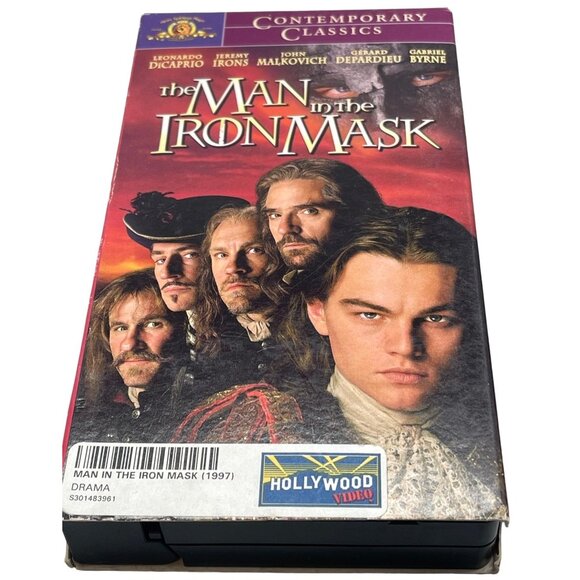 The man in the Iron mask VHS tape PG-13 1997 2h 12 min READ - Picture 1 of 2